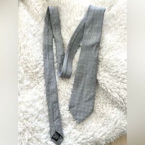 Authentic Vintage Chanel Silk embroidered tie